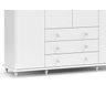Guarda-Roupa Provence 4 Portas Branco Soft - Matic Móveis - 4