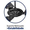 Ver imagem 4 de Ventilador de Teto Comercial 150w e 180w Preto Pás Pretas Ventex