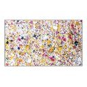 Ver imagem 3 de Quadro Pollock Pintado A Mão Abstrato Vertical Horizontal