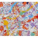 Ver imagem 4 de Quadro Tela Abstrato Original Pintado A Mão Pollock