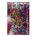 Ver imagem 2 de Quadro Grande Pollock Pintado A Mão 90x150 Vermelho