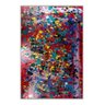 Quadro Grande Pollock Pintado A Mão 90x150 Vermelho - 2