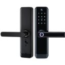 Ver imagem 1 de Fechadura Digital Inteligente Wi-Fi com Câmera HD Visão Noturna Biometria Senha Cartão Rfid Ic App T