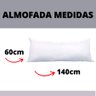 Almofada Decorativa Grande Para Cama Cabeceira Casal Encosto de Dormir Leitura Travesseiro 60X140 De - 3
