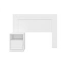 Ver imagem 4 de Cabeceira com 1 Mesa de Apoio Acoplado Demóbile