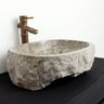 Cuba de Banheiro em Mármore Natural MD21-L 44 X 34 X 15cm - 4