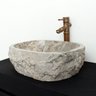 Cuba de Banheiro em Mármore Natural MD24 44 X 36 X 15cm - 3