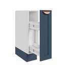 Ver imagem 7 de Balcão Porta Tempero Planejado 20cm sem Tampo Arizona CabeCasa MadeiraOriginals Azul/Branco