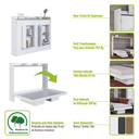Ver mais imagens de Cama Casal Articulável Horizontal Hanover para Colchões 190x140 cm CH1140 Art In Móveis