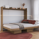 Ver imagem 1 de Cama Casal Articulável Horizontal Hanover para Colchões 190x140 cm CH1140 Art In Móveis