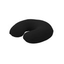 Ver imagem 6 de Kit Amamentação Poltrona, Puff e Almofada Suede Preto Dominic Decor Lille