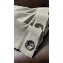 Ver imagem 3 de Cortina no Tecido Linho Flamê Cinza - 2,75l X 2,60a