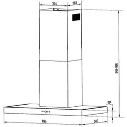 Coifa de Parede Linea Touch Franke 90cm 220v-- - 2