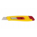 Ver imagem 1 de Estilete Leve Lâmina 18mm Amarelo com Vermelho Starrett