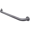 Ver imagem 5 de Kit 02 Alças Barras de Apoio para Banheiro Auxilio Idoso Deficiente em Aço Mali 40cm - Prata