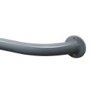 Ver imagem 4 de Kit 02 Alças Barras de Apoio para Banheiro Auxilio Idoso Deficiente em Aço Mali 40cm - Prata