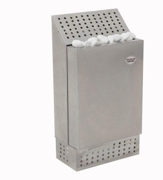 Sauna Seca Elétrica Inox SF 7.500w até 15m² - Bifásico ou Trifásico - 1