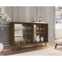 Ver imagem 2 de Cristaleira Espelhada Horizontal Jb 4011 Canela - Jb Bechara