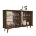 Ver imagem 1 de Cristaleira Espelhada Horizontal Jb 4011 Canela - Jb Bechara