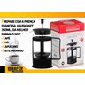Cafeteira Prensa Francesa Café Chá Capuccino Leite Cremoso - 2