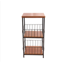 Ver imagem 7 de Fruteira de Chão 70cm – Cesto Organizador de Frutas e Legumes para Cozinha