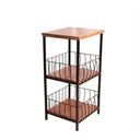 Ver imagem 6 de Fruteira de Chão 70cm – Cesto Organizador de Frutas e Legumes para Cozinha