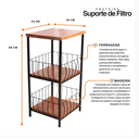 Ver imagem 5 de Fruteira de Chão 70cm – Cesto Organizador de Frutas e Legumes para Cozinha