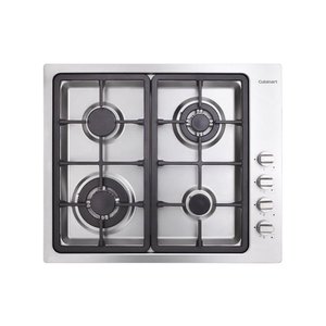 Cooktop a Gás 4 Queimadores 60cm 220v Cuisinart Arkton Aço Inox