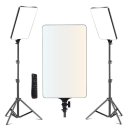 Ver imagem 5 de Ring Light 19 Polegadas 55w Iluminador Led 3 Cores Bivolt Tripe 2mts
