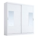 Ver imagem 3 de Guarda-Roupa Casal 2 Portas com Espelho Joinville Panan Móveis