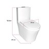 Vaso Sanitário Monobloco Kit Privada com Assento Completo Branco (gvs55mbsfb-br) - 5