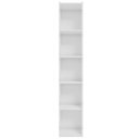 Ver imagem 6 de Kit 3 Estantes Livreiro Organizador Multiuso Janaína 5 Nichos Branco - Desk Design