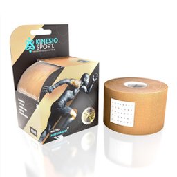 Bandagem Elástica Adesiva Rolo 5cm x 5m KinesioSport - Branca - 2