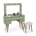 Ver imagem 2 de Penteadeira Camarim 5 Gavetas Mariana Alecrim