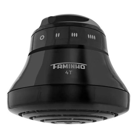 CHUVEIRO FAMINHO 4T BLACK C/ CANO 220V 6800W FAME