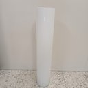 Ver imagem 2 de Vaso Decorativo Enfeite Casa Vidro 80x15x15cm Branco