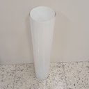Ver imagem 3 de Vaso Decorativo Enfeite Casa Vidro 80x15x15cm Branco