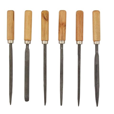 Jogo de Lima Agulha com 6 Peças - L-06 - Western