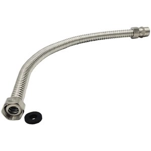 Flexível Para Água Quente Vazão Plena 40cm 1/2x1/2 Mxf