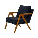 Ver imagem 5 de Conjunto 2 Poltronas Decorativa Mona Luxo Sala de Estar e Decoração:azul
