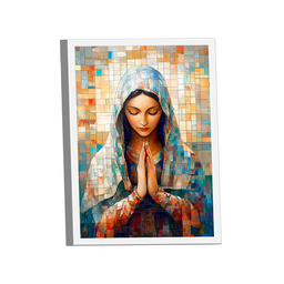 Quadro Decorativo Virgem Maria em Grid Arte Variação - 1