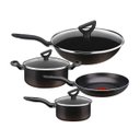 Ver imagem 1 de Jogo de Panelas Wok Rochedo Tampa de Vidro 2,4mm 4 Peças