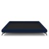 Cama Queen Base Box 158x198cm Pés de Ferro Cold P02 Veludo Azul - Mpozenato - 5