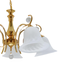 Lustre Ellen Dourado com 5 Braços 60x35 Adn - 3