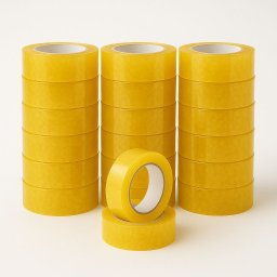 Kit 20 Fitas Adesiva Larga Durex Transparente 250m Embalagem Fechamento Caixa Uso Geral Resistente - 1