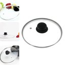 Ver imagem 1 de Tampa de Vidro Temperado Avulsa para Panela Caçarola Fervedor 14 Cm