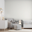 Ver imagem 2 de Papel de Parede Vinílico Listra do Vichi Cinza Claro 4414 53cmx10m