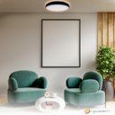 Ver imagem 3 de Plafon New Space 40w Led Multicor 48cm Preto 2078