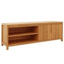 Ver imagem 1 de Rack para Tv 70 Pol Madeira Macica Taeda 2 Portas 180 Cm 1552n Rustico Claro Festra