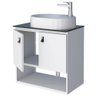 Gabinete Toucador em Aço Baru Branco - P102856 - Cozimax Toucador Aco Baru Branco - P102856 - Cozima - 1